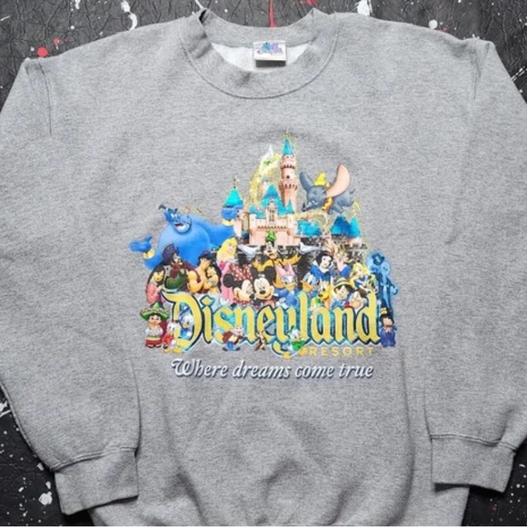Vintage 90s Disneyland Resort graphic crewneck sweater - Picture 2 of 7